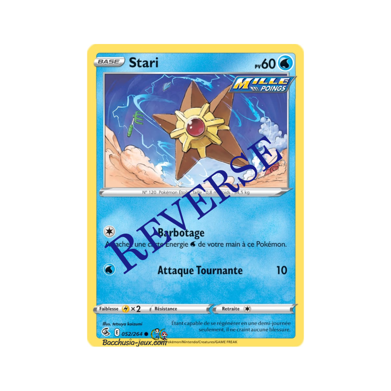 Carte Pokémon EB08 052/264 Stari Reverse