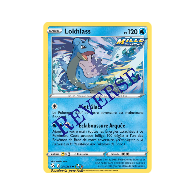 Carte Pokémon EB08 054/264 Lokhlass Reverse