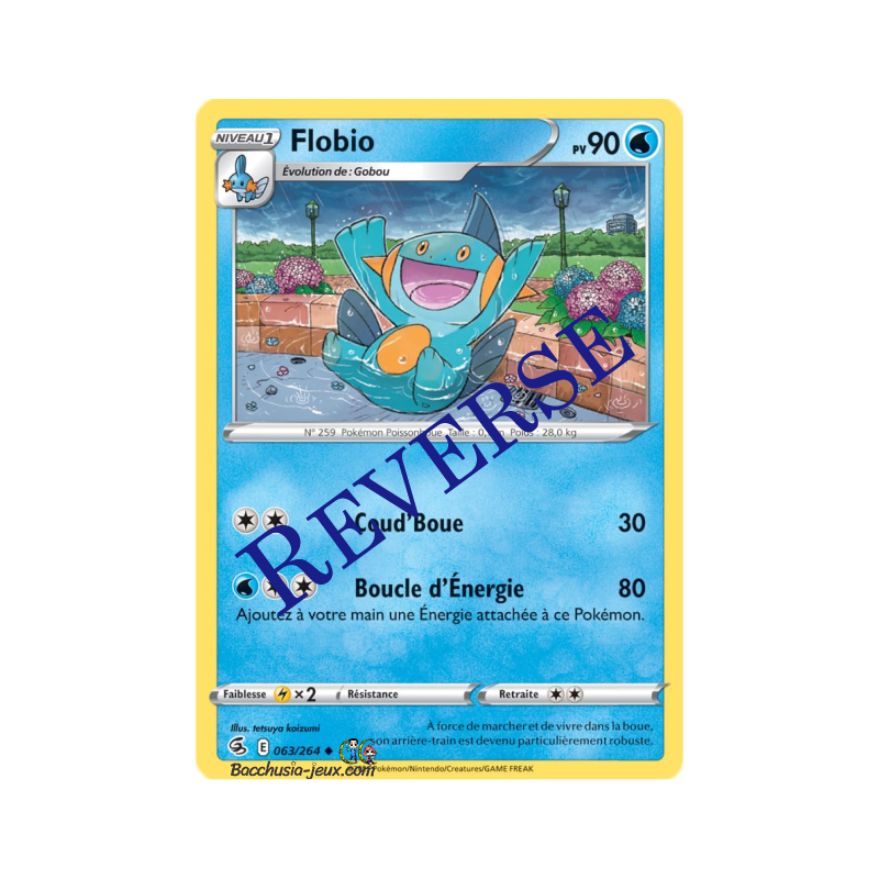 Carte Pokémon EB08 063/264 Flobio Reverse