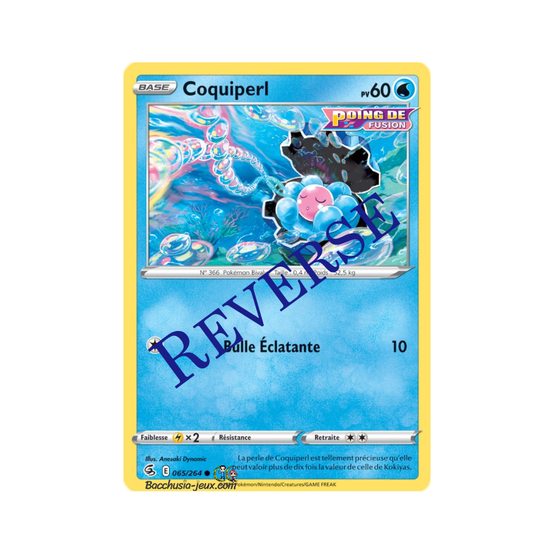 Carte Pokémon EB08 065/264 Coquiperl Reverse