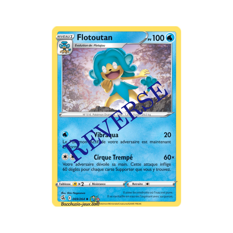 Carte Pokémon EB08 069/264 Flotoutan Reverse