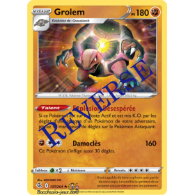Carte Pokémon EB08 137/264 Grolem Rare Reverse