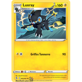 Carte Pokémon EB08 093/264 Luxray RARE