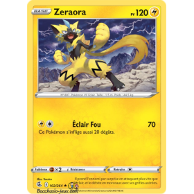 Carte Pokémon EB08 102/264 Zeraora Rare