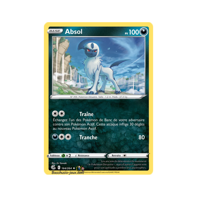 Carte Pokémon EB08 164/264 Absol Rare