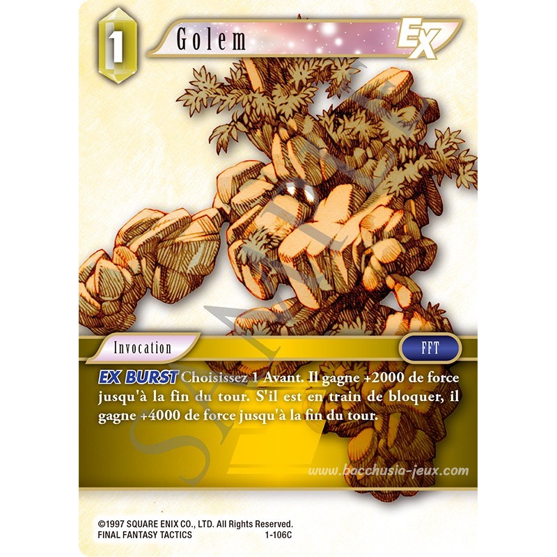 Golem 1-106C (Final Fantasy)