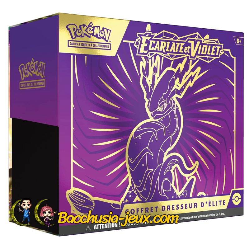 Pokémon Coffret ETB - Elite Trainer Box EV01 Ecarlate et Violet - Miraidon