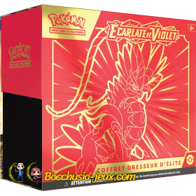 Pokémon Coffret ETB - Elite Trainer Box EV01 Ecarlate et Violet - Koraidon