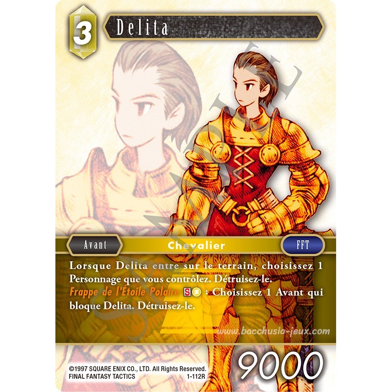 Delita 1-112R (Final Fantasy)