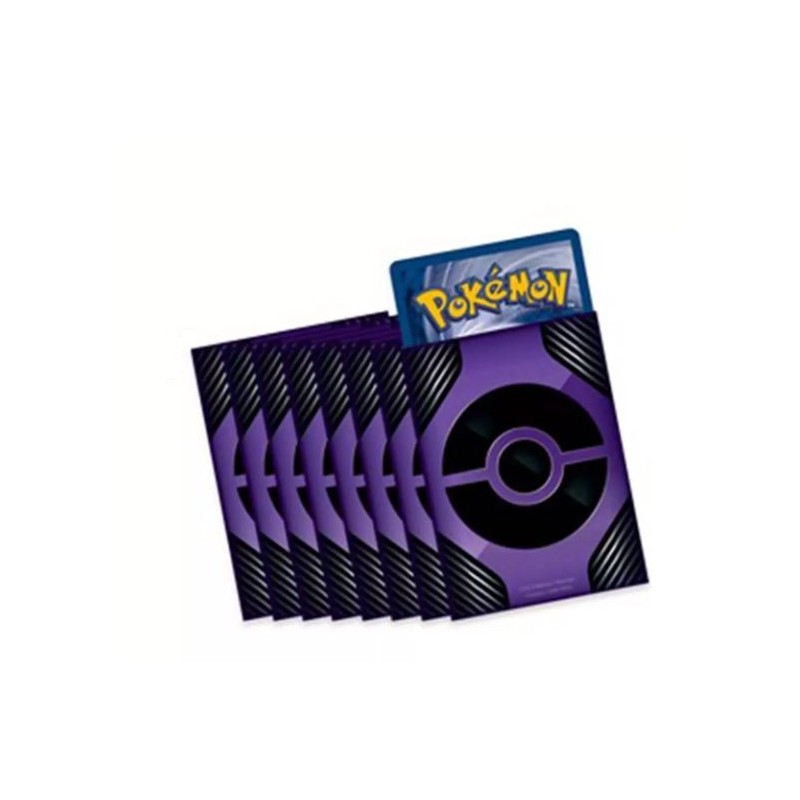 Pochette Protège Carte Pokémon 🟠🟡🟢 Sleeves Pyroli, Noctali ×10