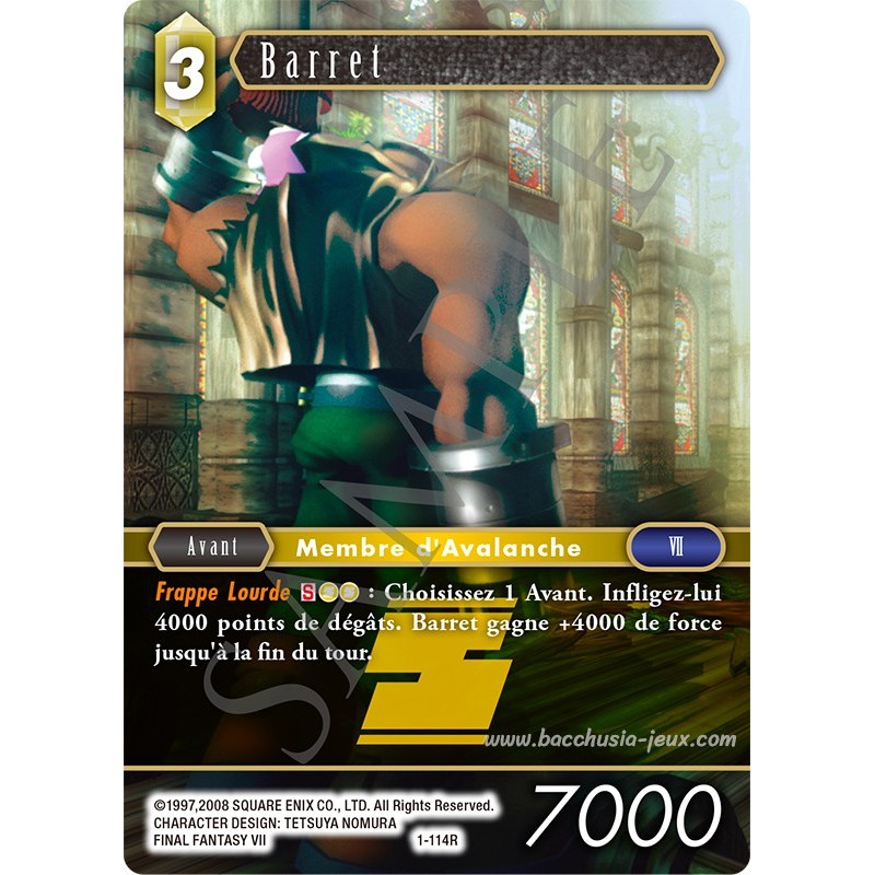 Barret 1-114R (Final Fantasy)