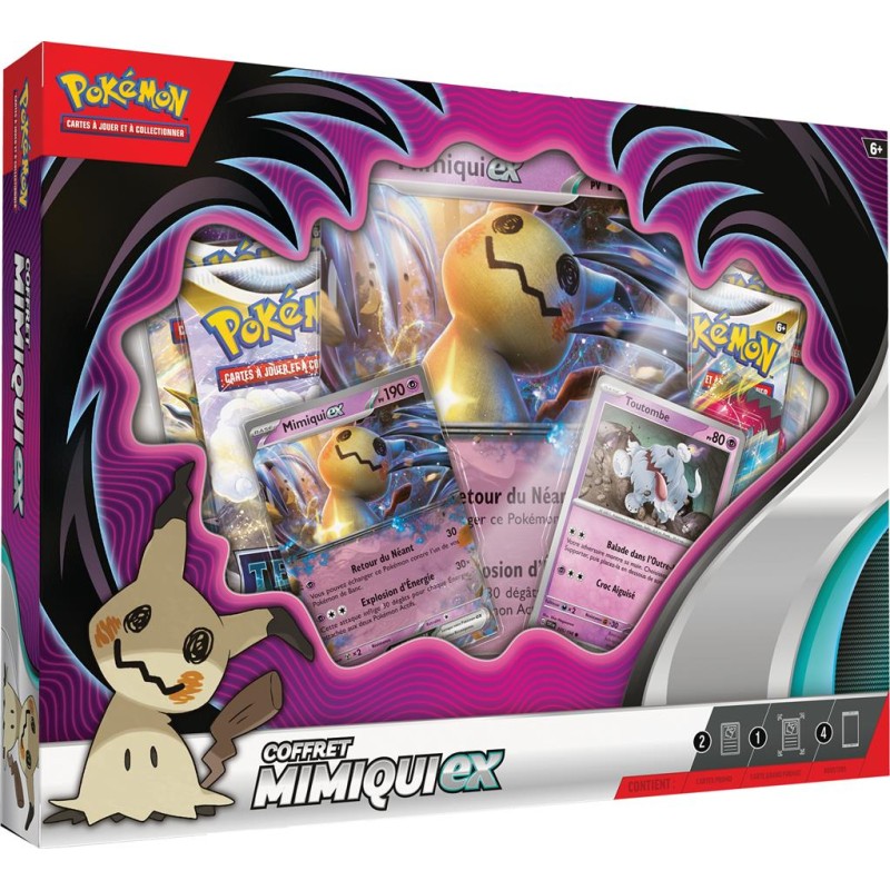 Pokémon Coffret Preview Mimiqui Ex Pokémon Coffret Preview Mimiqui Ex