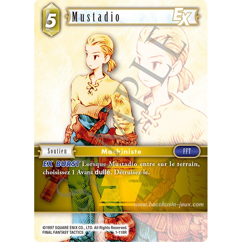 Mustadio 1-118R (Final Fantasy)