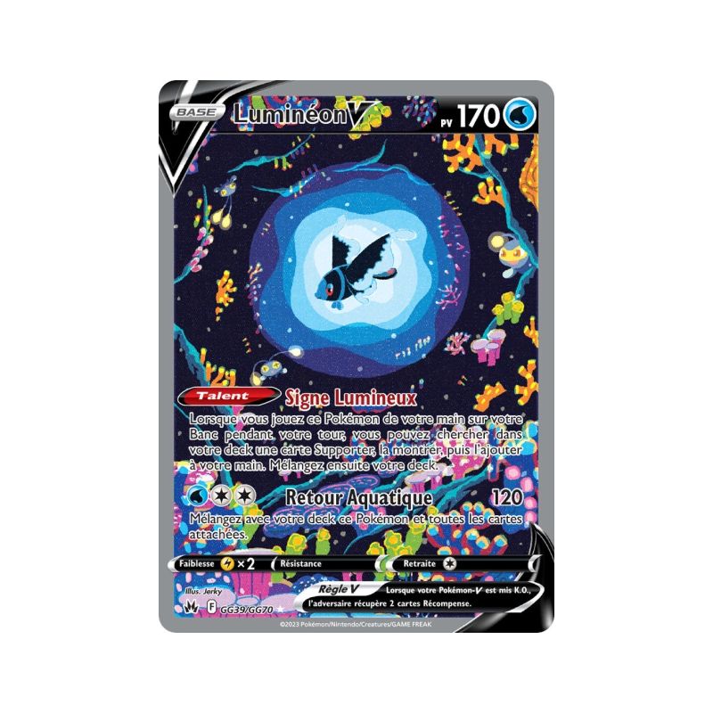 Carte Pokémon EB12.5 GG39/GG70 Luminéon V