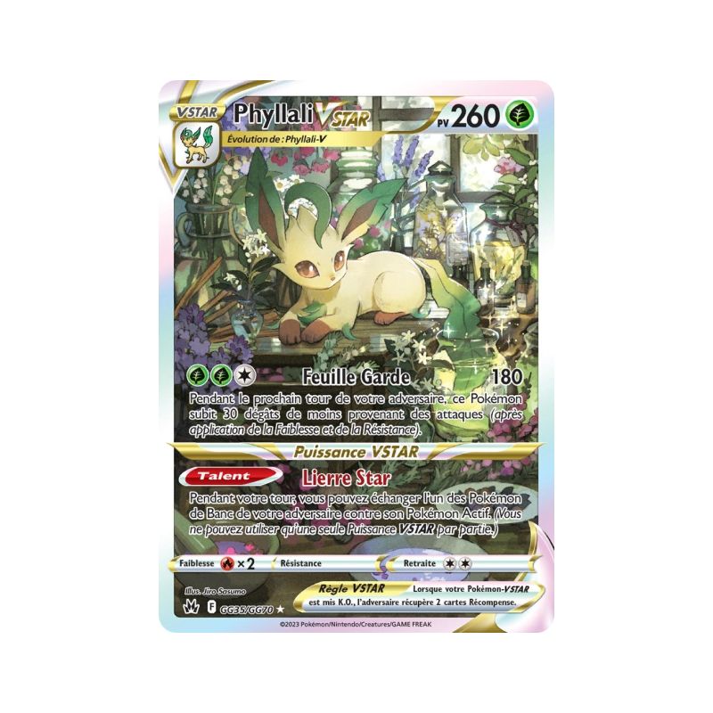 Carte Pokémon EB12.5 GG35/GG70 Phyllali VStar