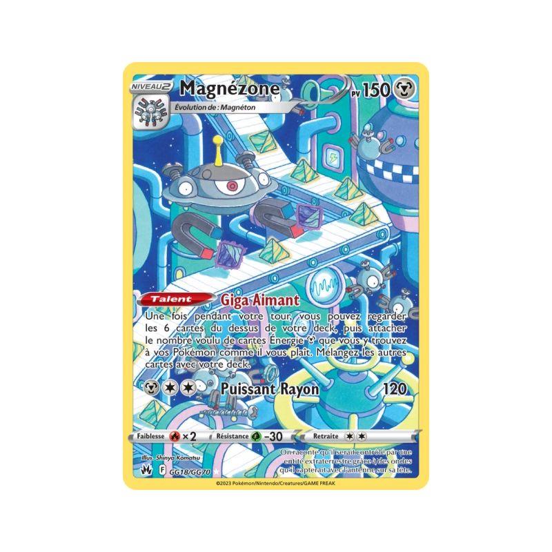 Carte Pokémon EB12.5 GG18/GG70 Magnézone