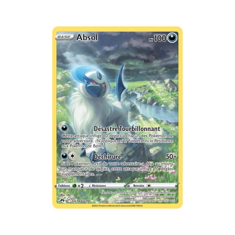 Carte Pokémon EB12.5 GG16/GG70 Absol