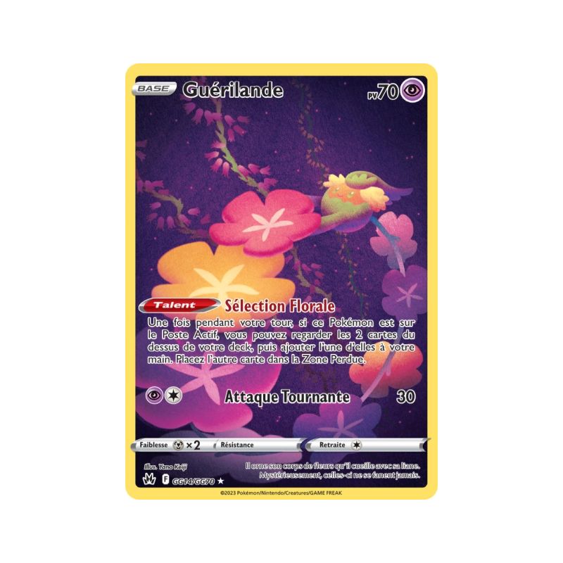 Carte Pokémon EB12.5 GG14/GG70 Guérilande