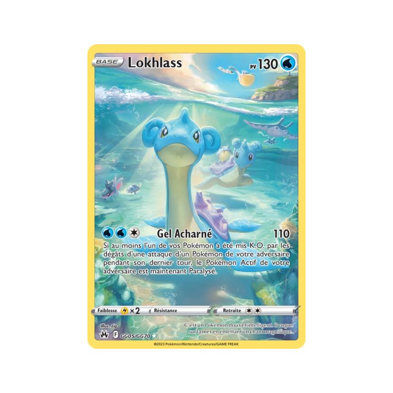 Carte Pokémon EB12.5 GG05/GG70 Lokhlass