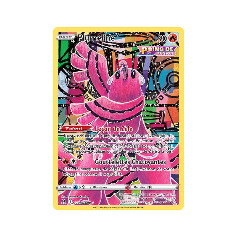 Carte Pokémon EB12.5 GG04/GG70 Plumeline