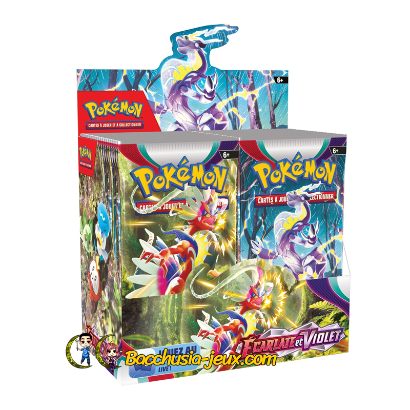 Pokémon Display EV01 Ecarlate et Violet (36 boosters) Pokémon Display EV01 Ecarlate et Violet (36 boosters)