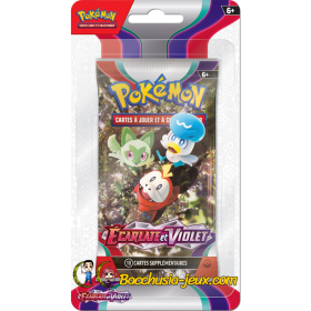 Pokémon Booster sous blister EV01 Ecarlate et Violet