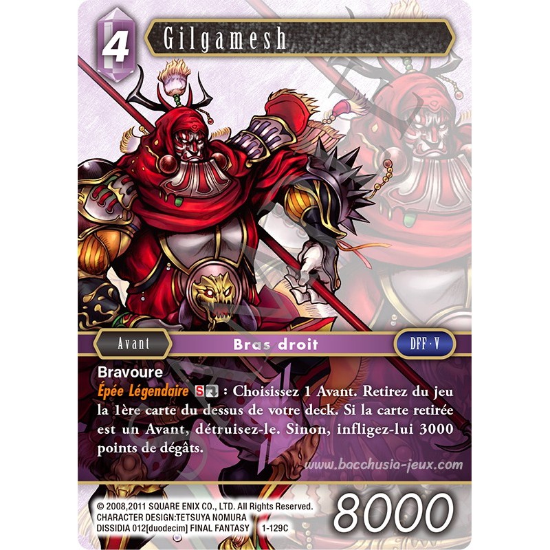 Gilgamesh 1-129C (Final Fantasy)