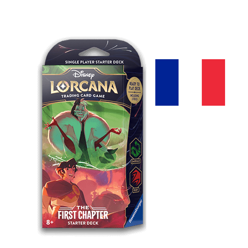 [PRECO Estimée au 01/09/2023] - Disney Lorcana Deck "First Chapter" - Cruella / Aladin