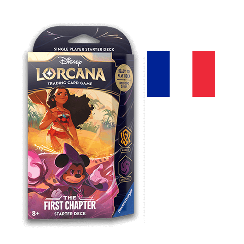 Disney Lorcana Deck Premier Chapitre - Vaiana / Mickey Disney Lorcana Deck Premier Chapitre - Vaiana / Mickey