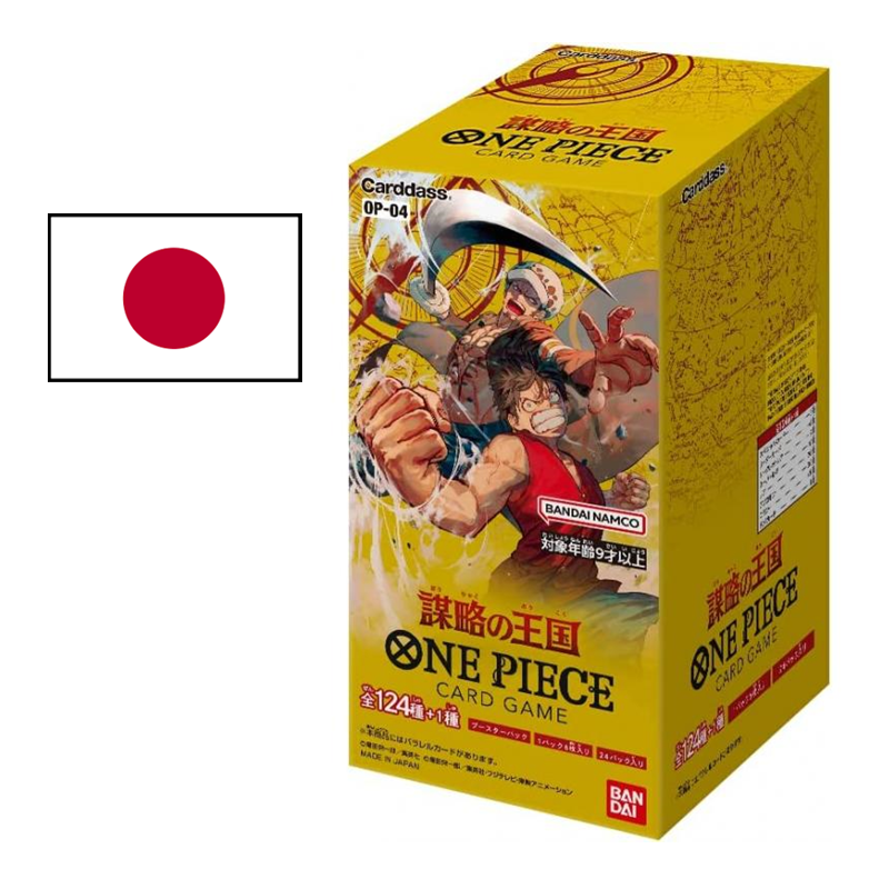 [PRECO Estimée début juin 2023] - [JAP] - One Piece Display de 24 Boosters OP04 Kingdoms of Conspiracy