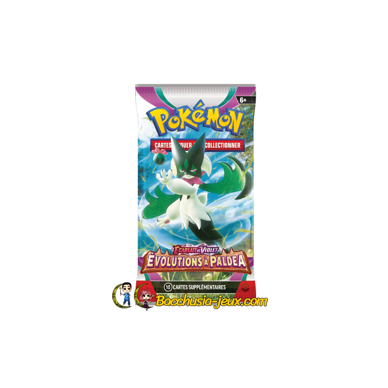 Pokémon Booster EV02 Evolutions à Paldéa Pokémon Booster EV02 Evolutions à Paldéa