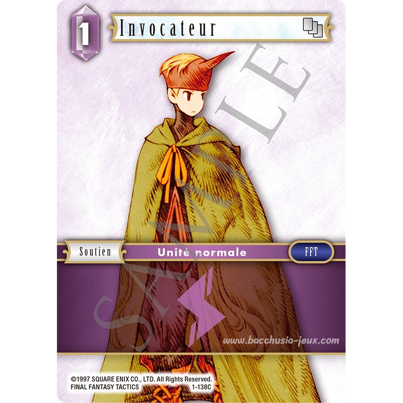 Invocateur 1-138C (Final Fantasy)