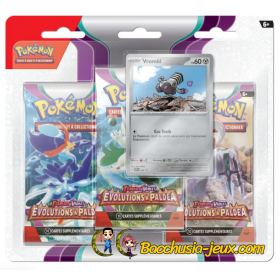 Pokémon Tripack EV02 Evolutions à Paldéa - Vrombi