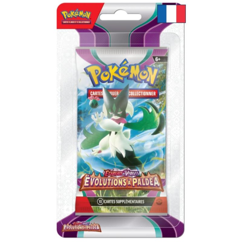 Pokémon Booster sous blister EV02 Evolutions à Paldéa Pokémon Booster sous blister EV02 Evolutions à Paldéa