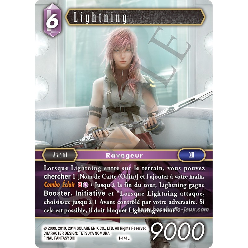 Lightning 1-141L (Final Fantasy)