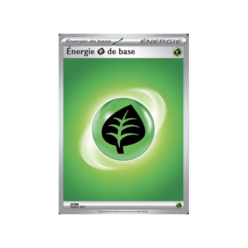 10 Cartes Pokémon SVE 001 Energie Plante de Base 10 Cartes Pokémon SVE 001 Energie Plante de Base