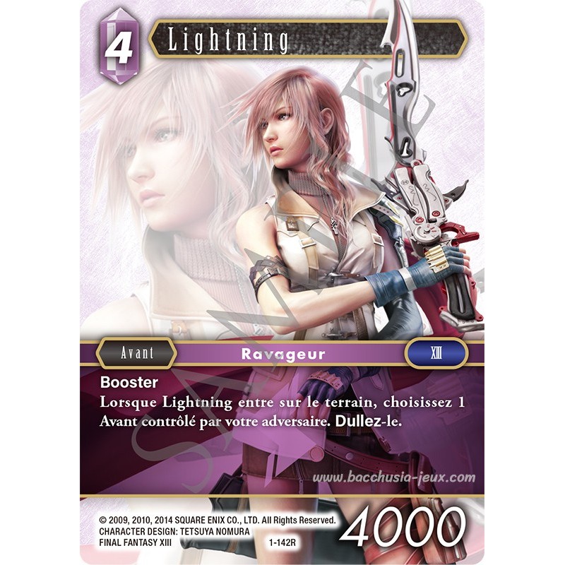 Lightning 1-142R (Final Fantasy)