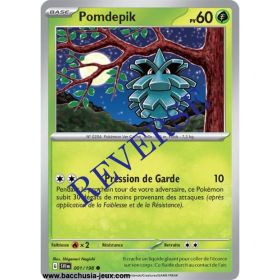 Carte Pokémon EV01 001/198 Pomdepik REVERSE