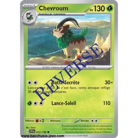 Carte Pokémon EV01 012/198 Chevroum REVERSE