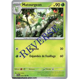 Carte Pokémon Pokémon Carte EV01 014/198 Matourgeon REVERSE