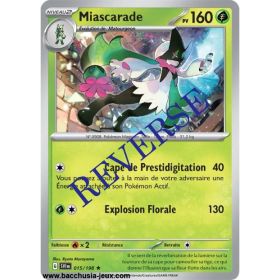 Carte Pokémon EV01 015/198 Miascarade HOLO REVERSE