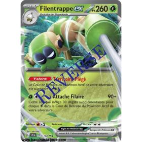 Carte Pokémon EV01 019/198 Filentrappe EX