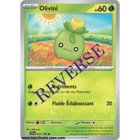 Carte Pokémon EV01 021/198 Olivini REVERSE