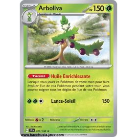 Carte Pokémon EV01 023/198 Arboliva HOLO
