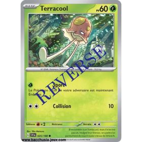 Carte Pokémon EV01 025/198 Terracool REVERSE