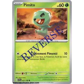 Carte Pokémon EV01 027/198 Pimito REVERSE
