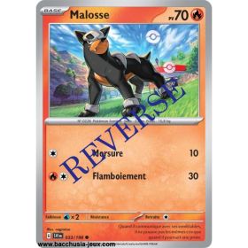 Carte Pokémon EV01 033/198 Malosse REVERSE