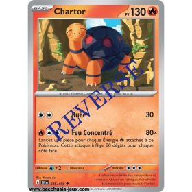 Carte Pokémon EV01 035/198 Chartor REVERSE