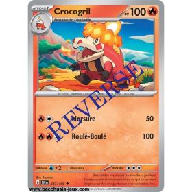 Carte Pokémon EV01 037/198 Crocogril REVERSE