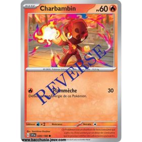 Carte Pokémon EV01 039/198 Charbambin REVERSE